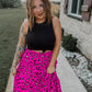 High Society Leopard Elastic Maxi Skirt