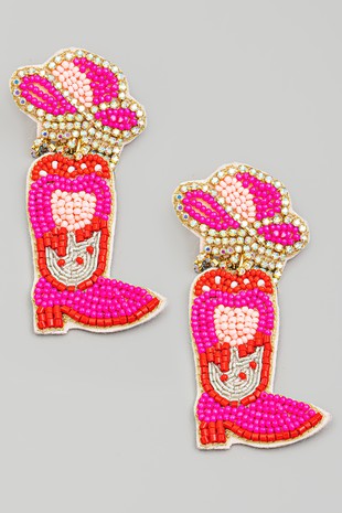 Dolly Beaded Boot Dangles